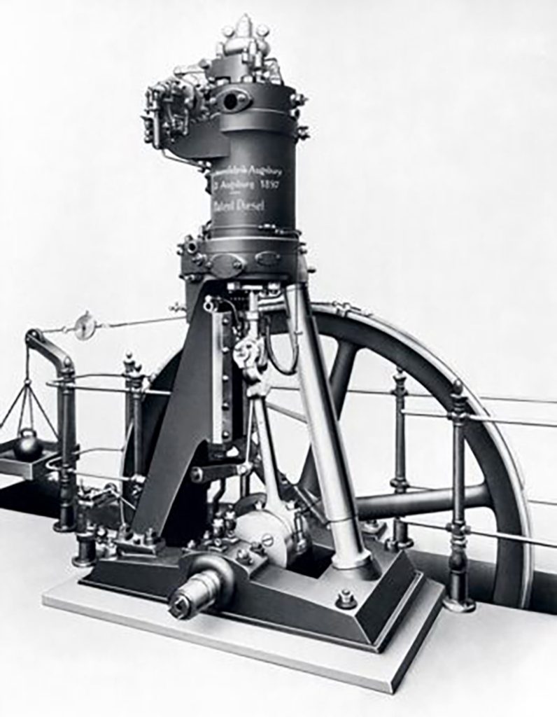 diesel engine prototype