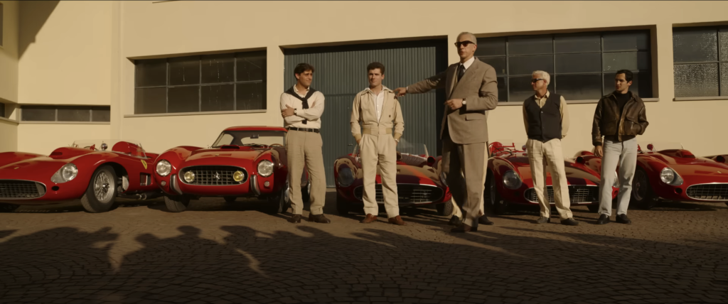 Ferrari film cars lineup
