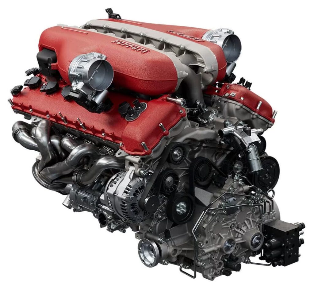 Ferrari-V-12 engine purosangue