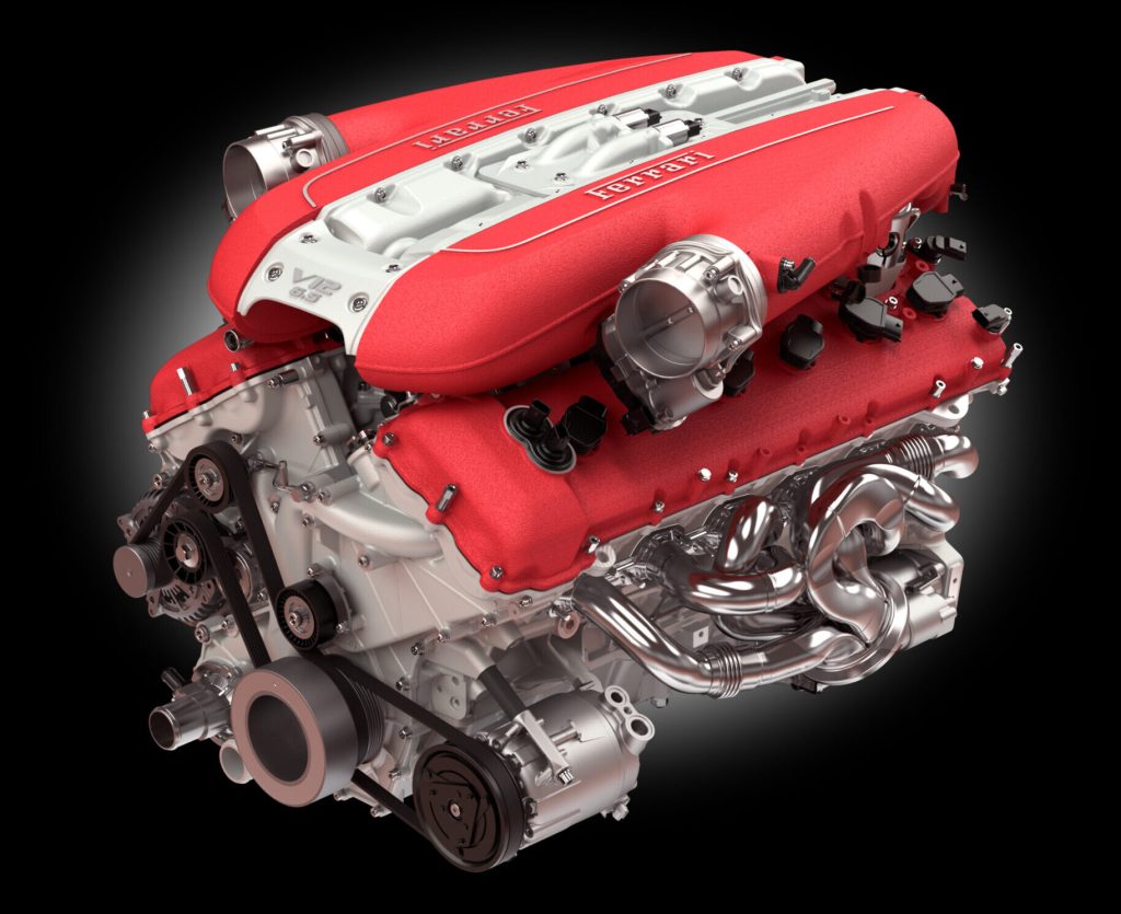 Ferrari-V-12 engine