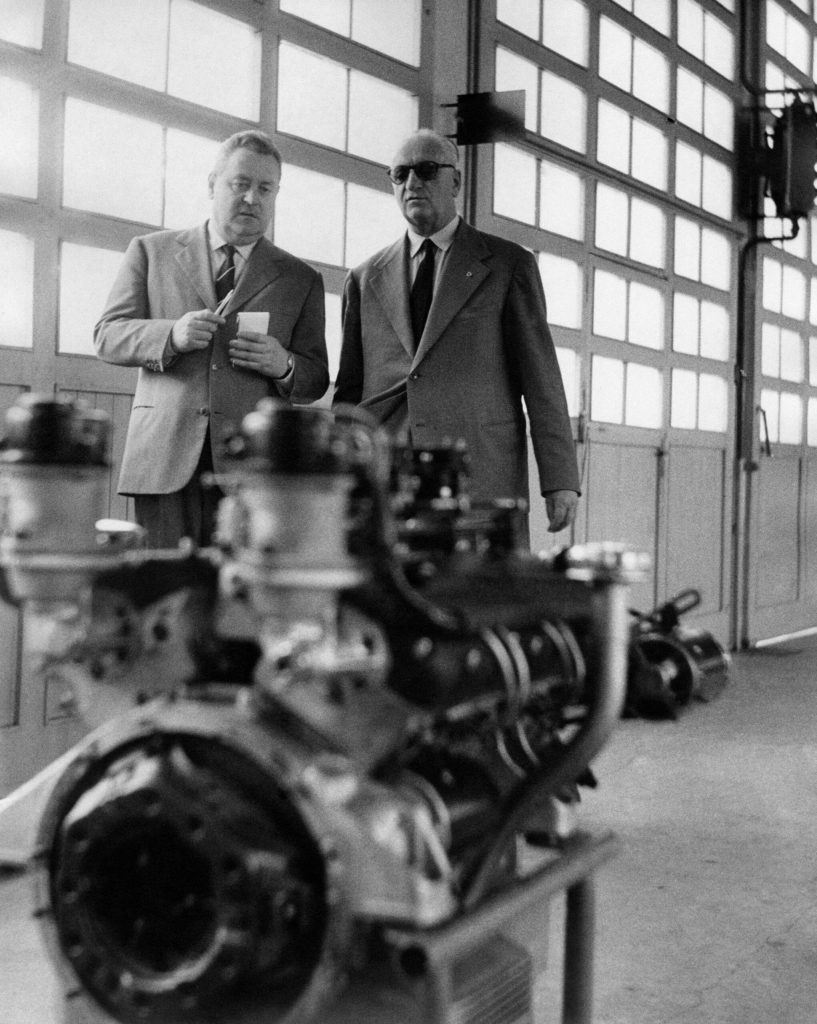 Ezio Colombo Interviews Enzo Ferrari Ferrari V12