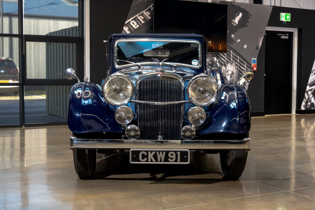 1938 Alvis Speed 25 dhc front