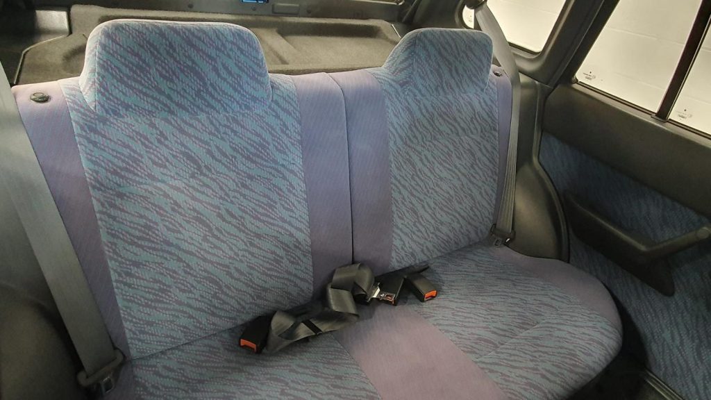 1999 Suzuki Swift rear seat