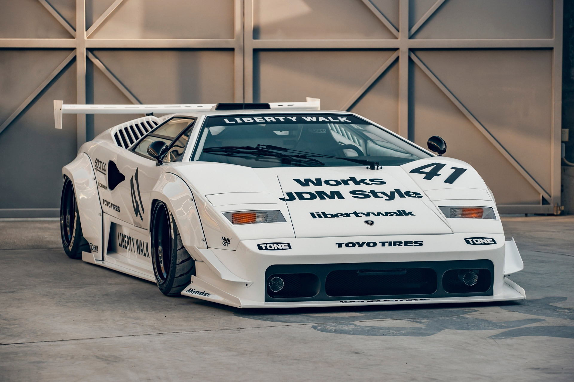 Japanese Tuner Takes Liberties With Lamborghini Countach