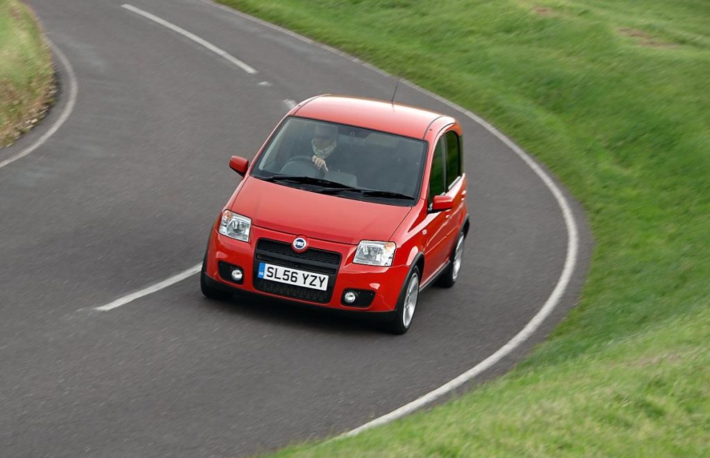 Fiat Panda 100HP mid corner