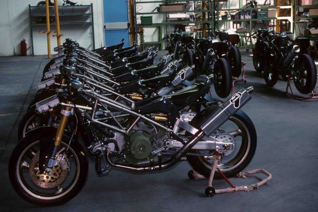 Ducati Supermonos factory