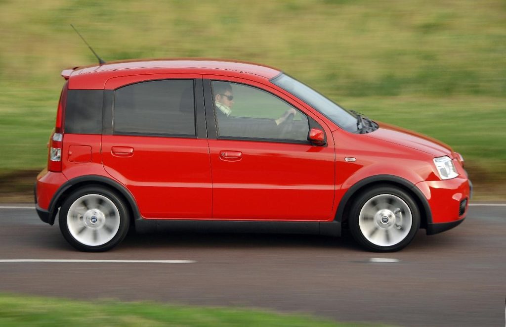 Fiat Panda 100HP profile driving