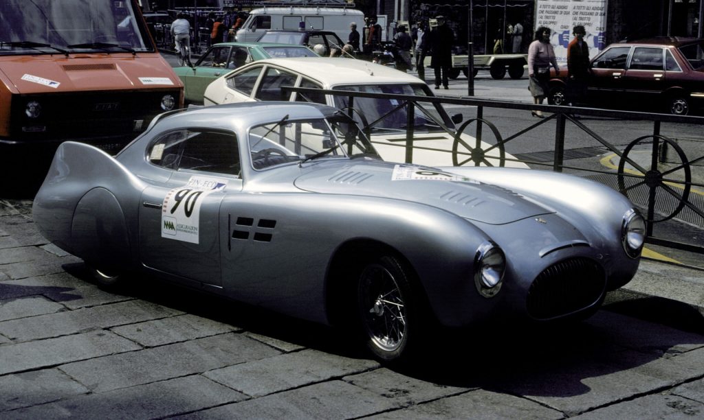 Cisitalia Aerodinamica Berlinetta front three quarter