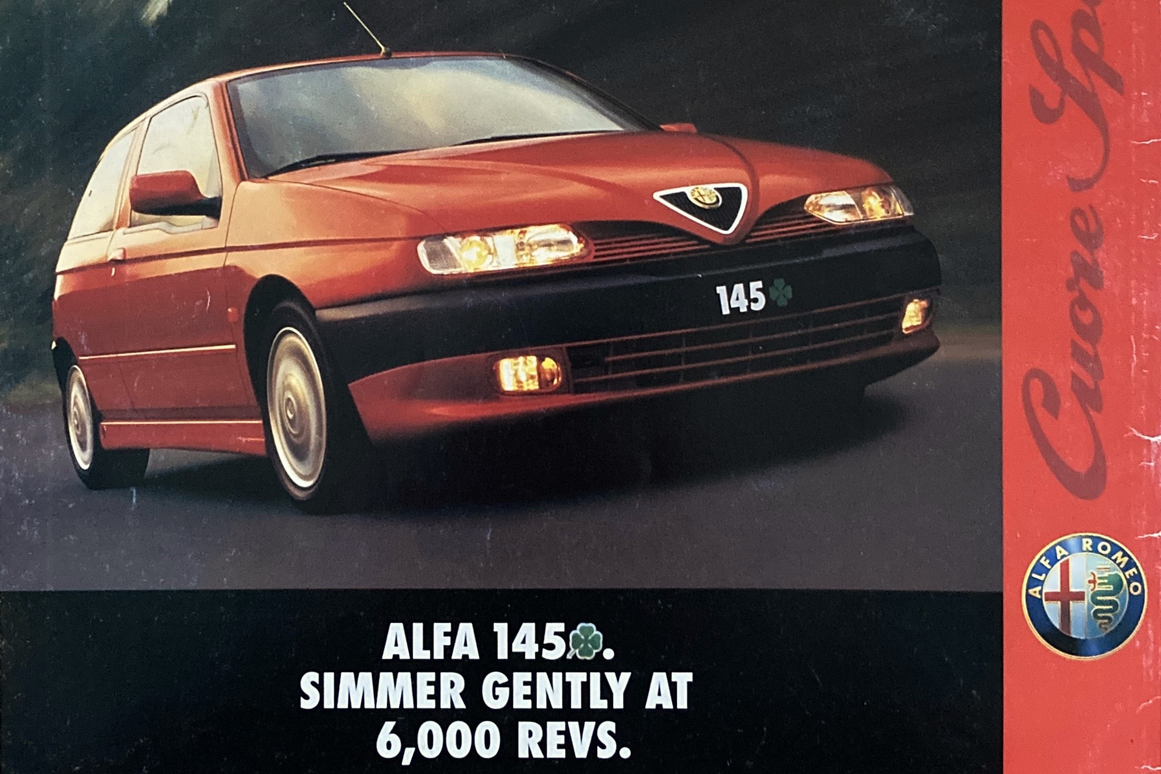 Ad Break: The Alfa Romeo 145 Cloverleaf needed oven gloves