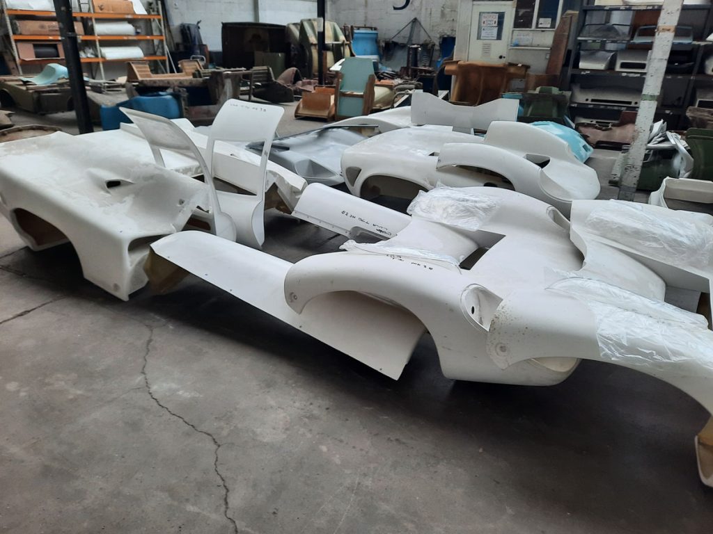 Lola fibreglass moulds sports car bodies