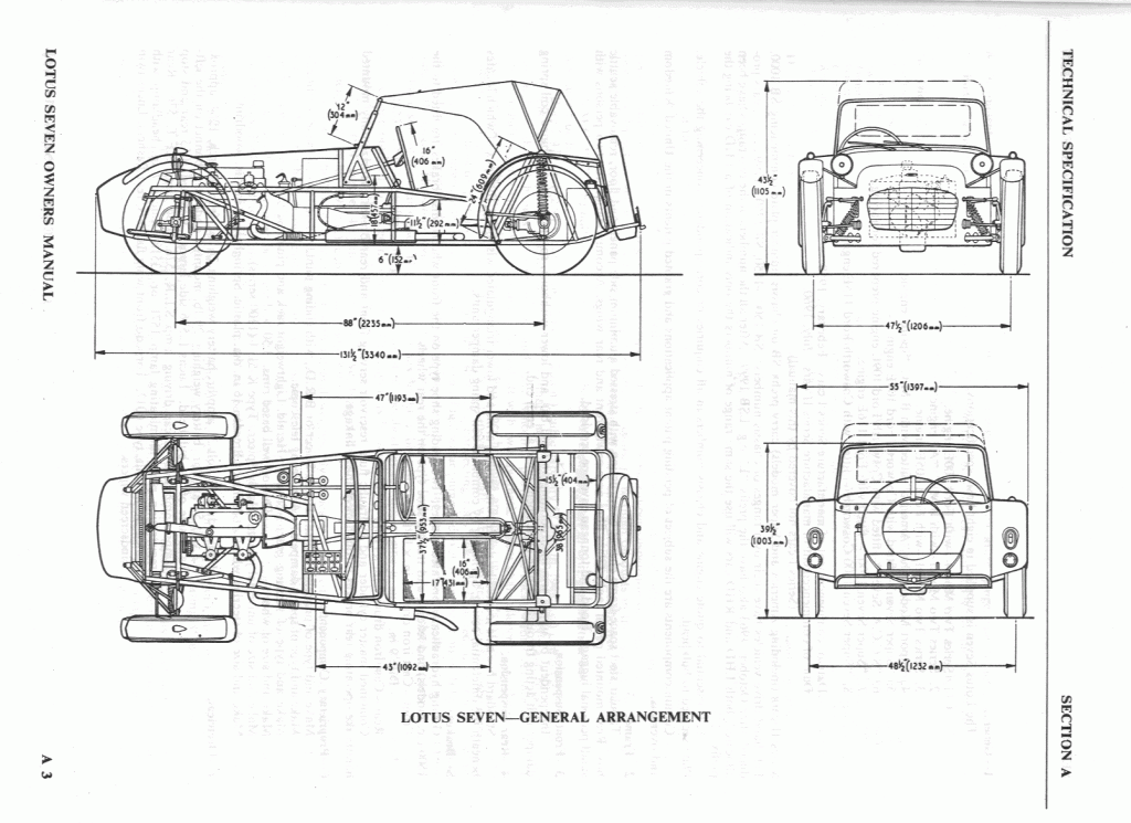 Lotus 7 diagram