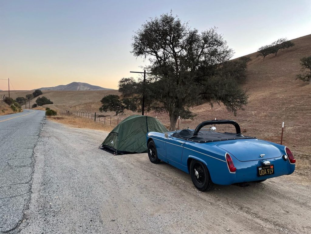 1967 MG Midget rear three quarter