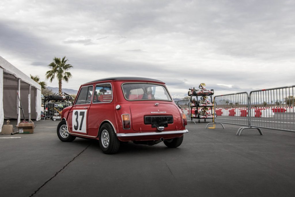 Monte Carlo winning Mini Cooper rear 3/4