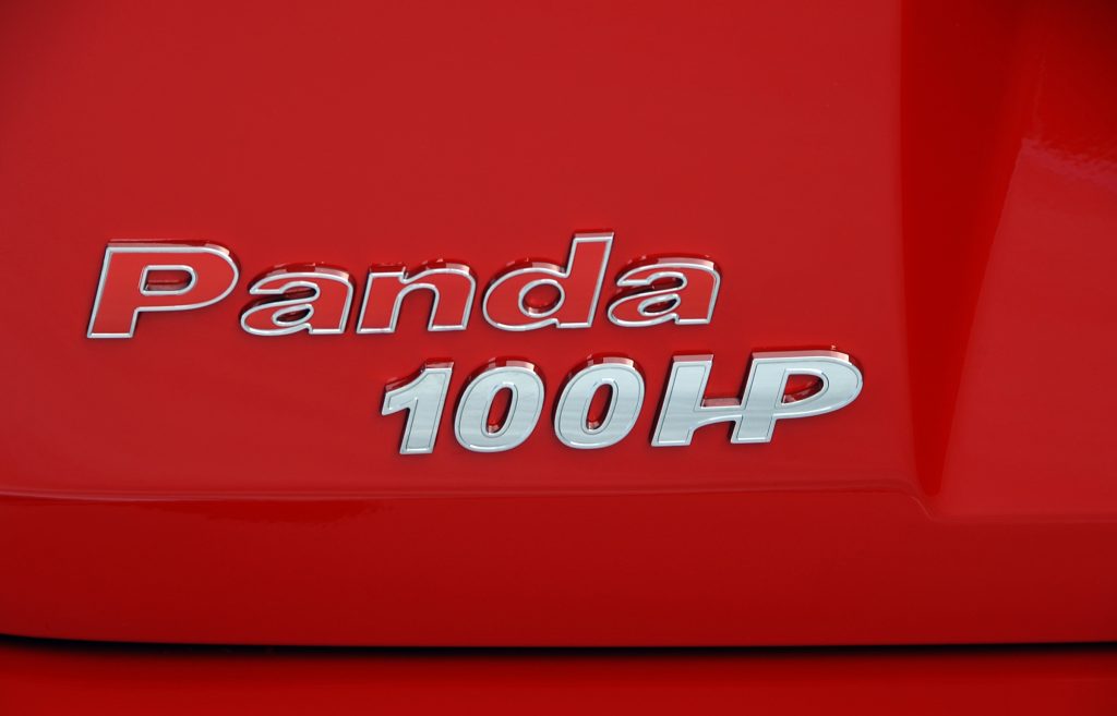 Fiat Panda 100HP badge