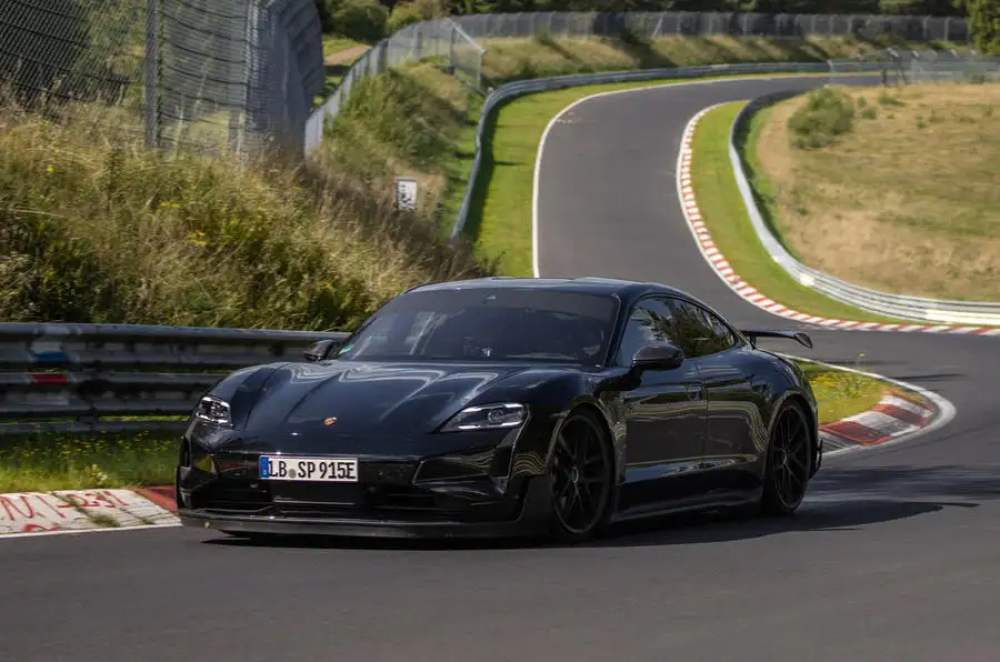 New Porsche Taycan trounces Tesla at the 'Ring