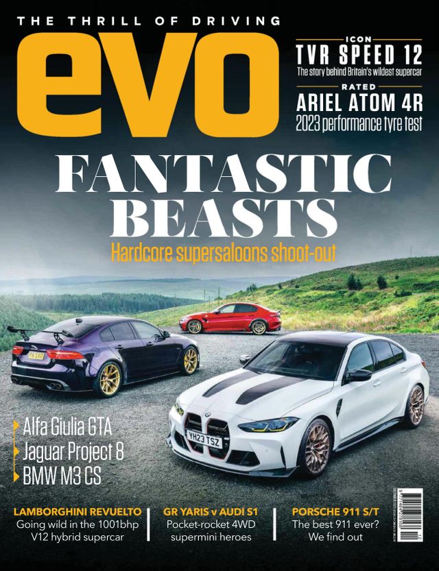 EVO magazine cover