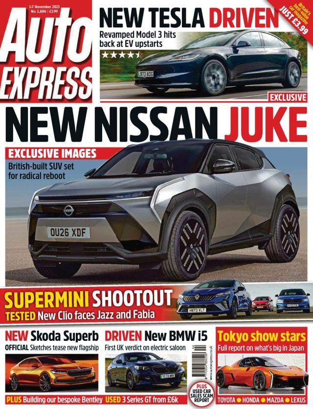 Auto Express magazine cover