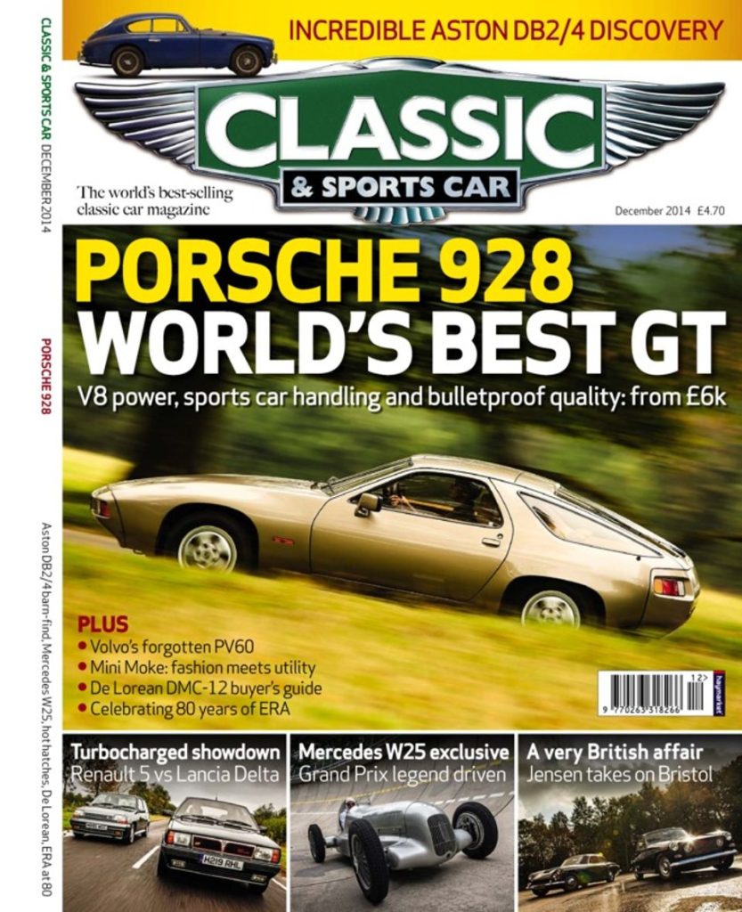 Classic & Sports Car magazine cover