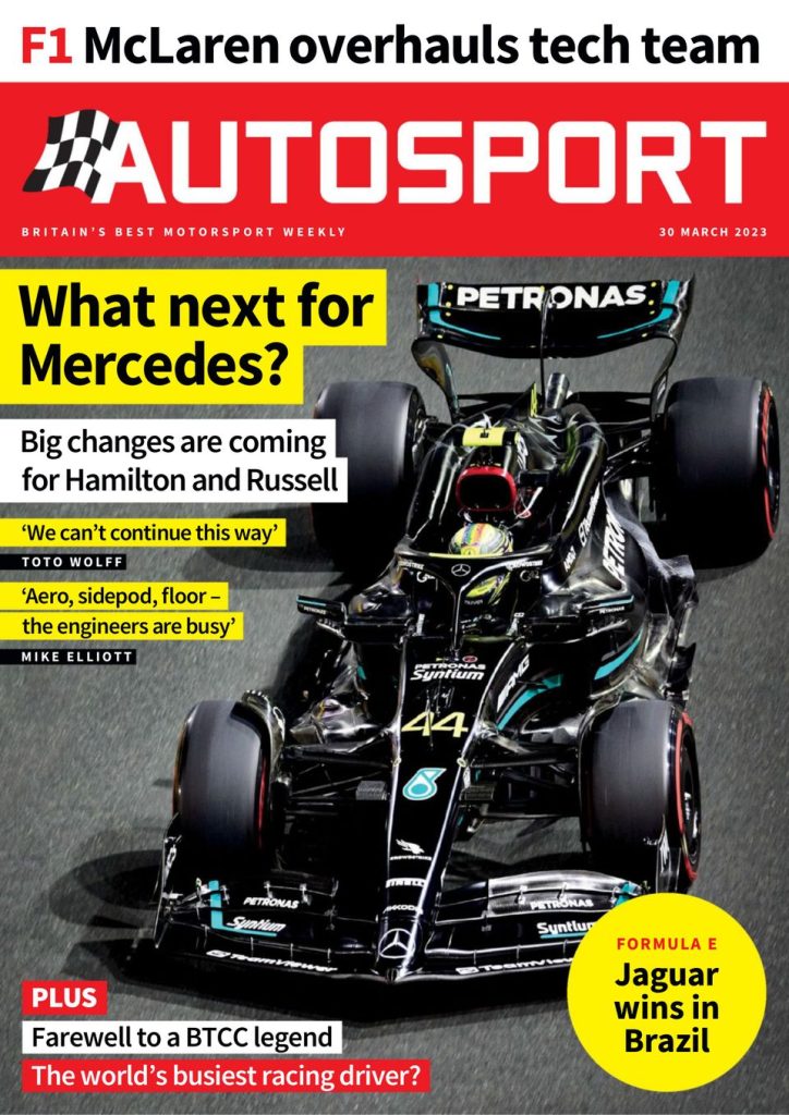 Autosport magazine cover