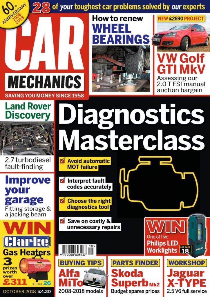 Car Mechanics magazine cover