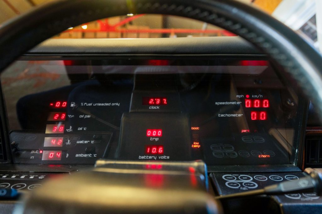 Aston Martin Lagonda gauges