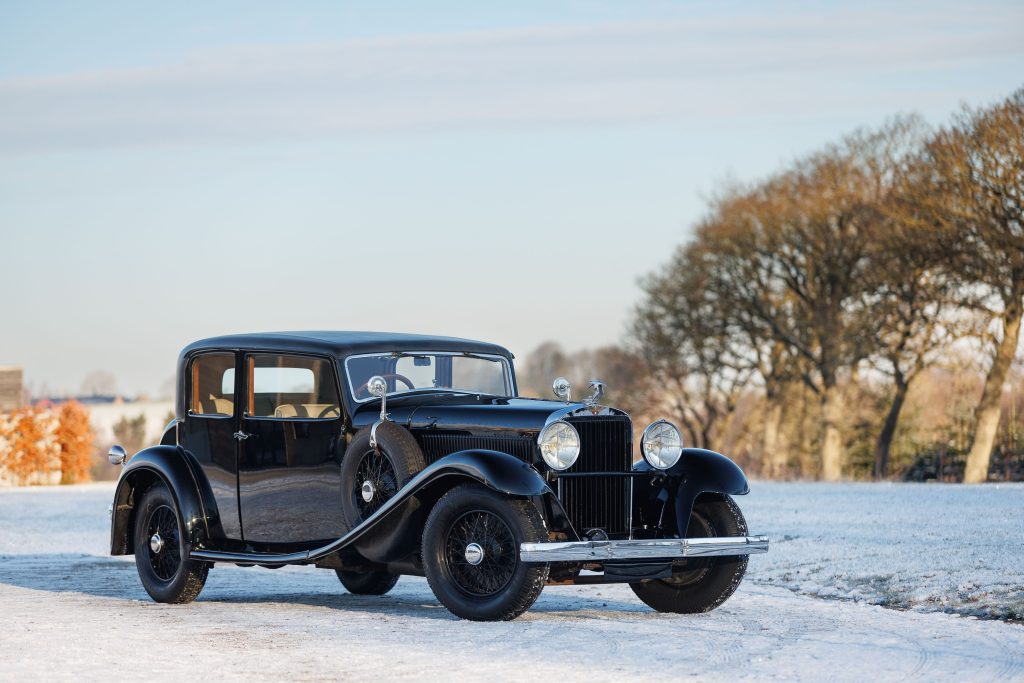 1933 Hispano-Suiza Junior Berline front 3/4