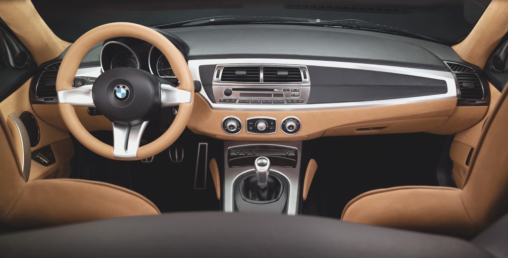 BMW Z4 Coupe cockpit dash
