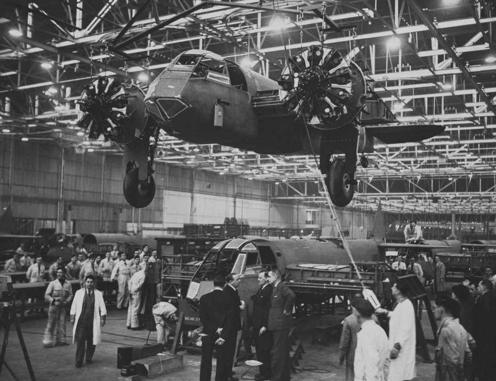 Bristol 142M Blenheim Mk I Under Construction