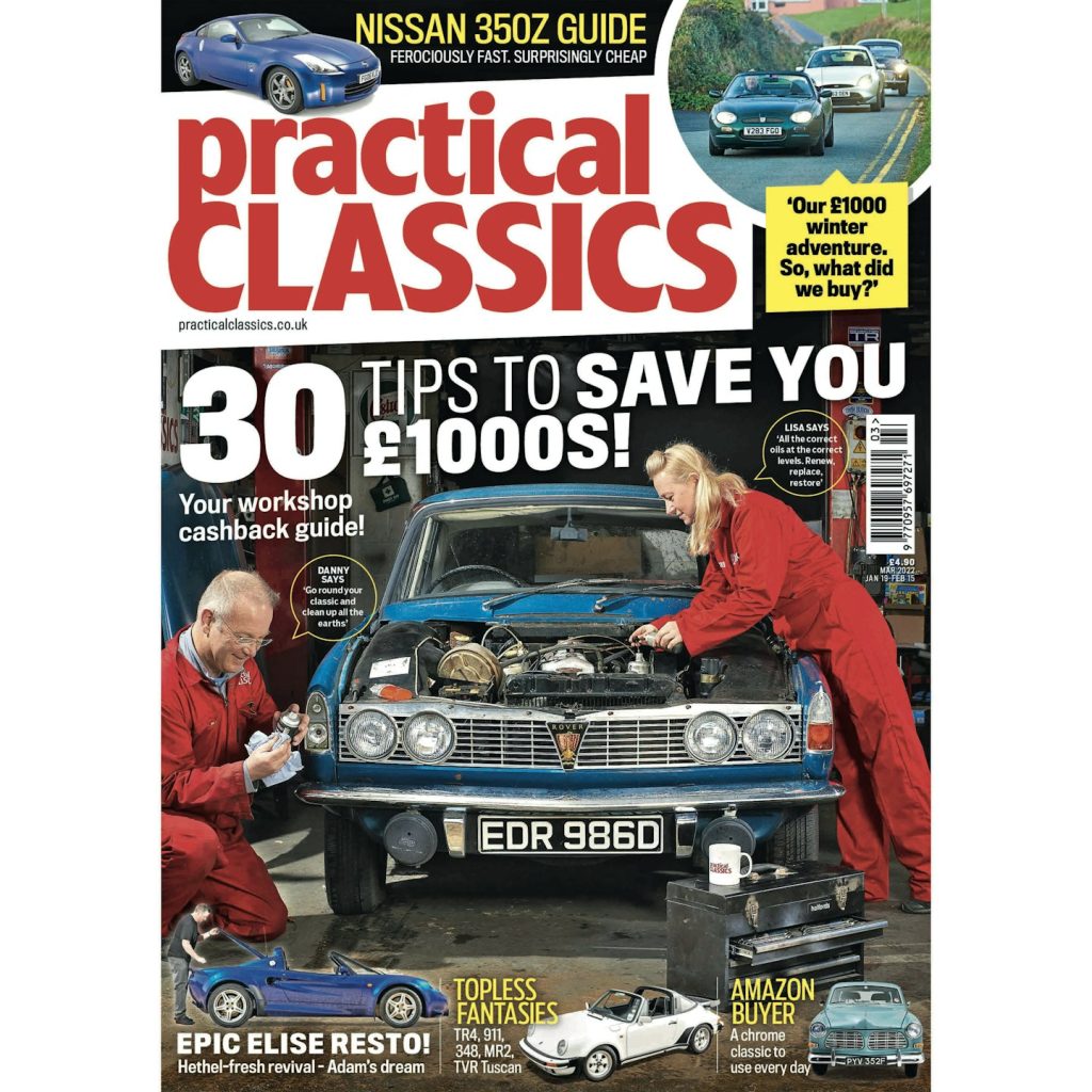 Practical Classics magazine cover