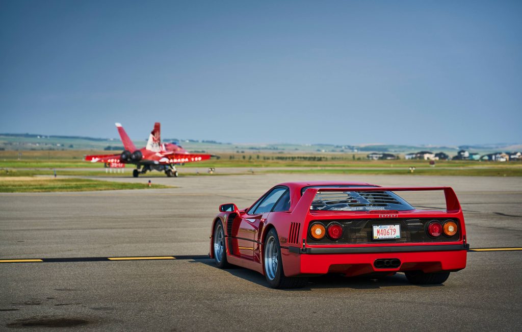 Ferrari F40 rear three quarter