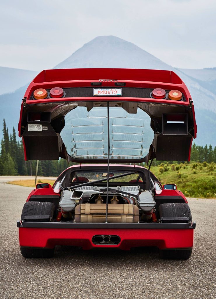 Ferrari F40 rear