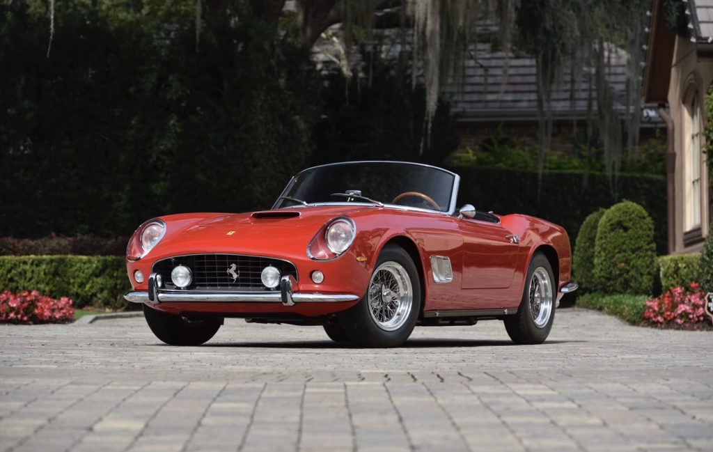 1963 Ferrari 250 GT Cal Spider front 3/4