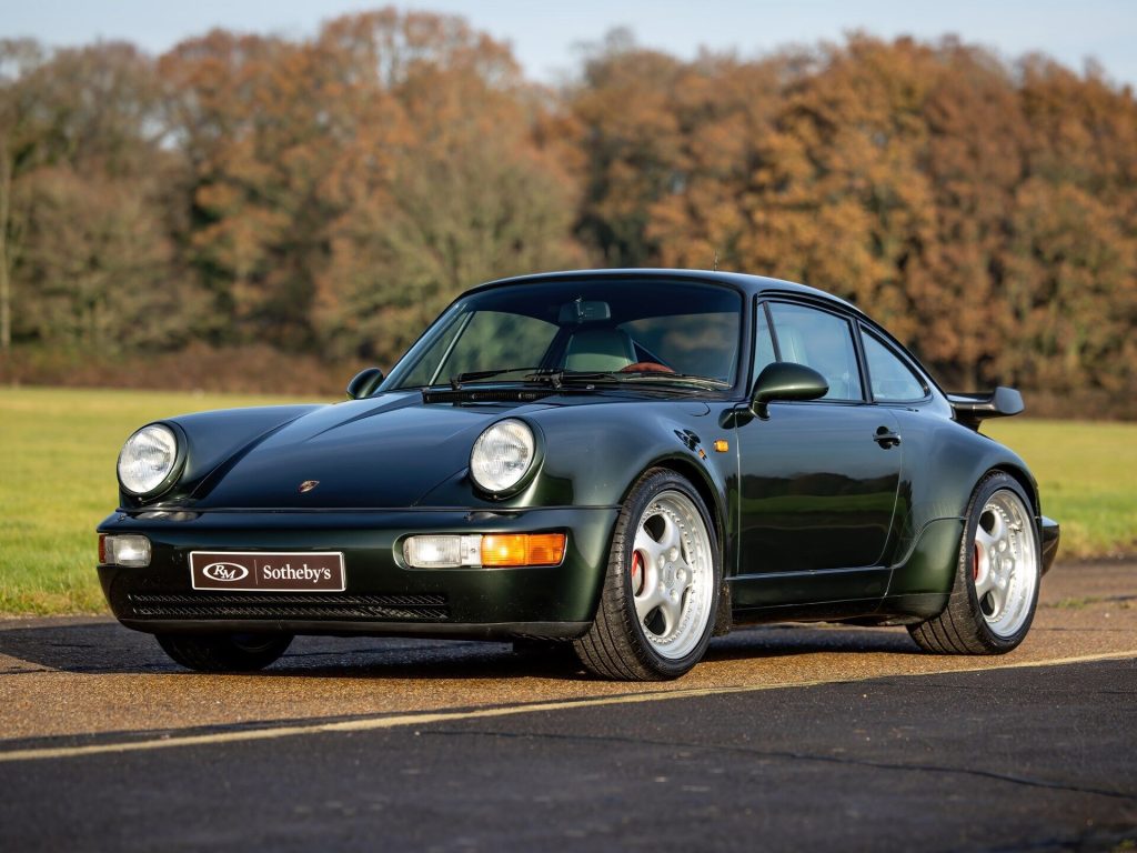 1993 Porsche 911 Turbo front 3/4