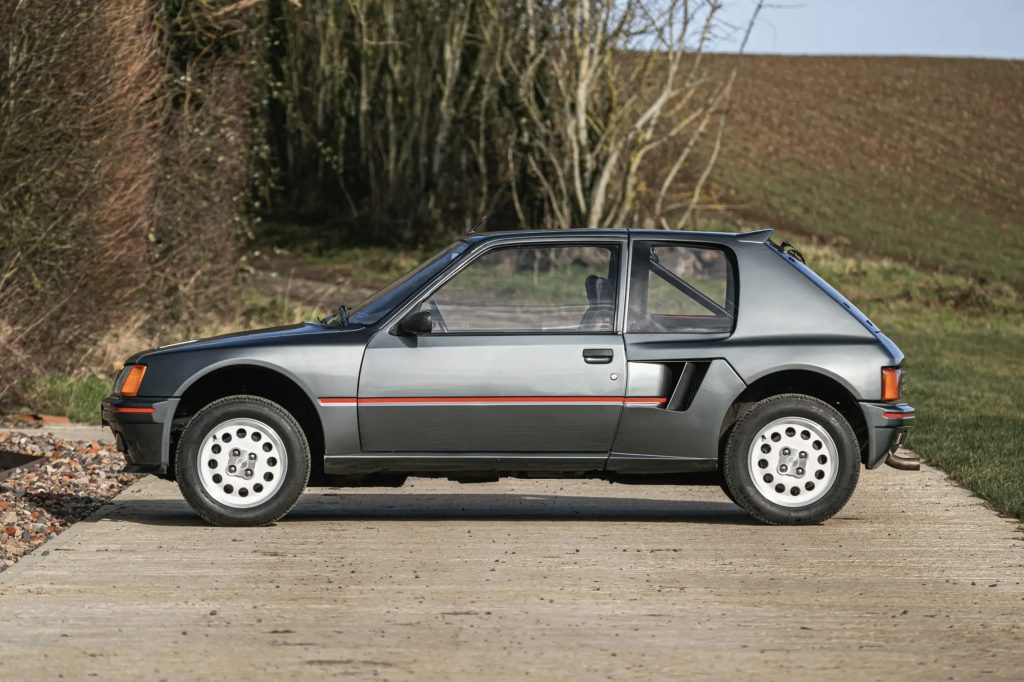 Peugeot 205 Turbo profile