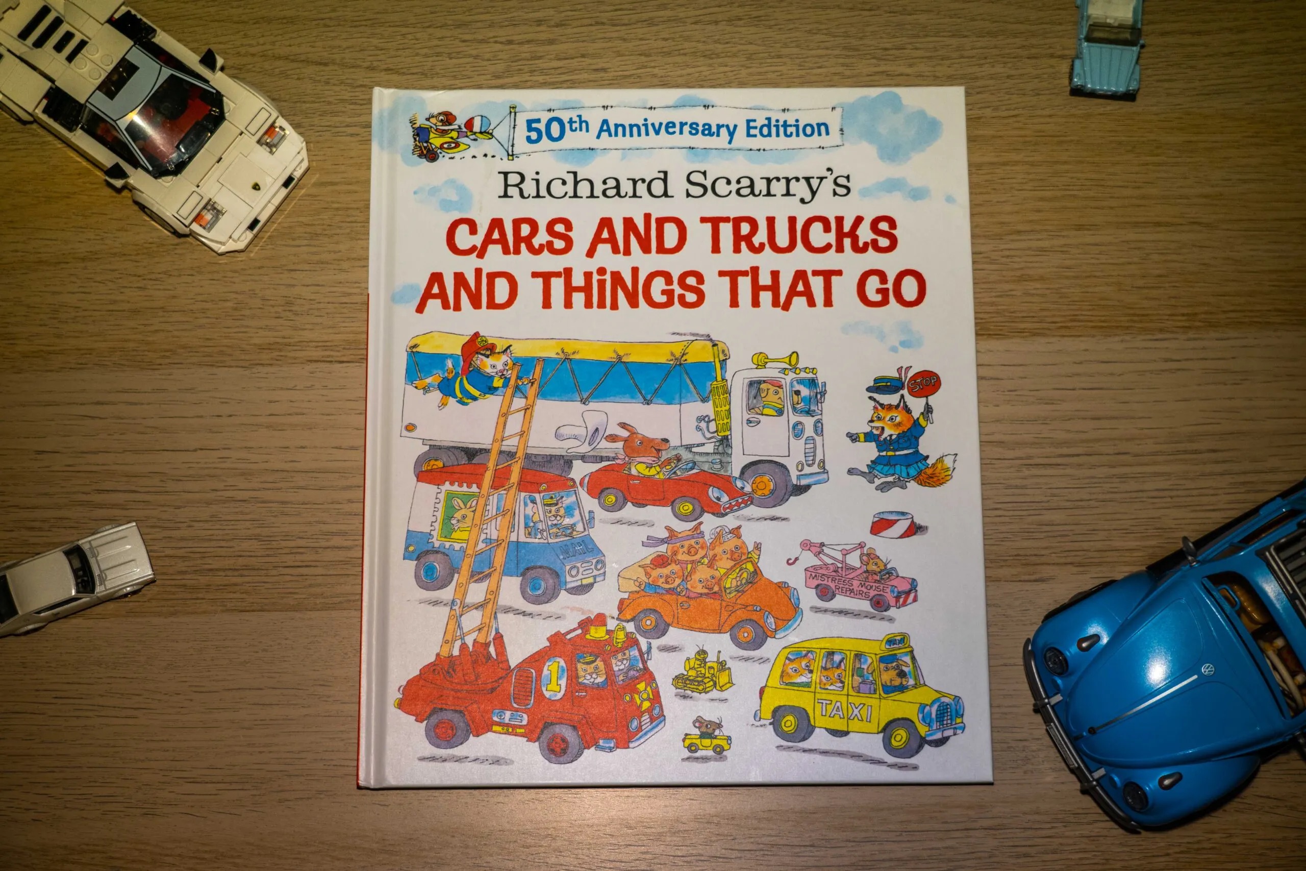 Richard Scarry’s Beloved Classic “Cars and Trucks and Things That Go” Is 50 Years Old