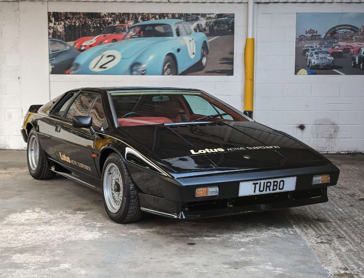 The Only Active Suspension Lotus Esprit Ever Made is for Sale