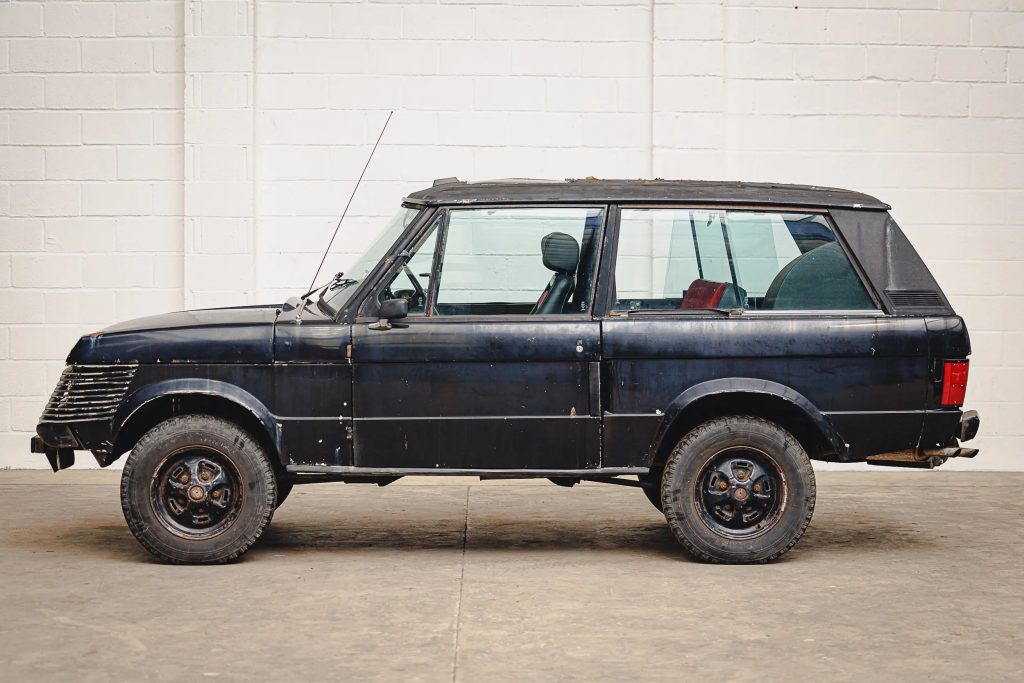 Sheer Range Rover Bonhams auction side profile