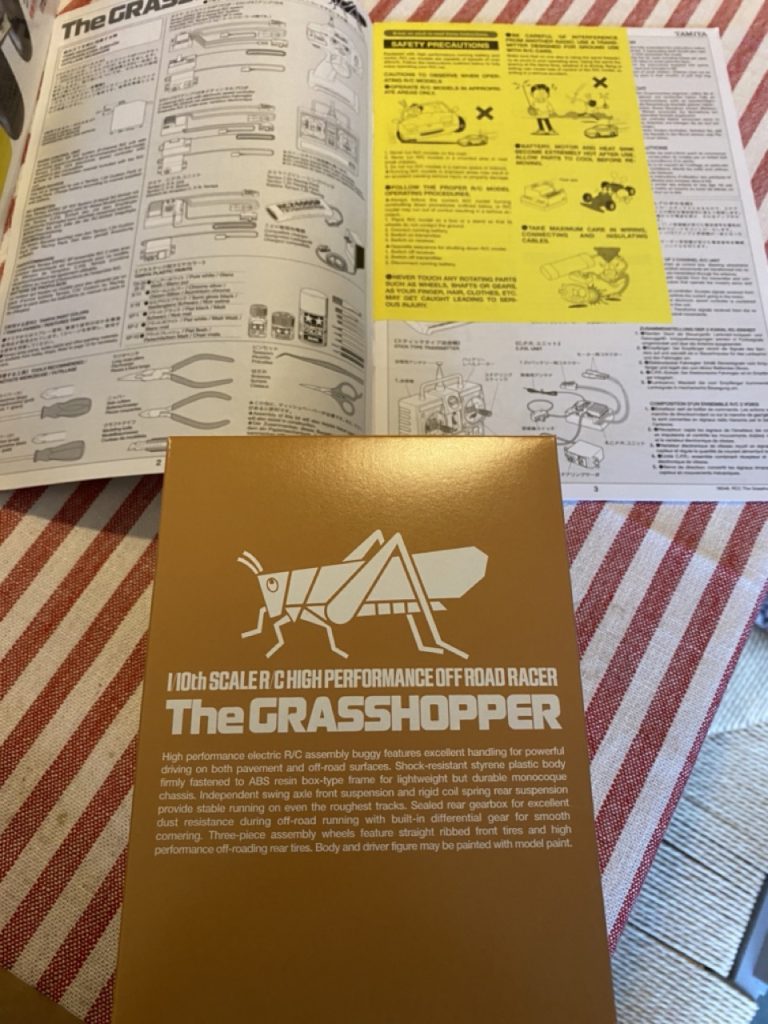 Tamiya Grasshopper RC instructions