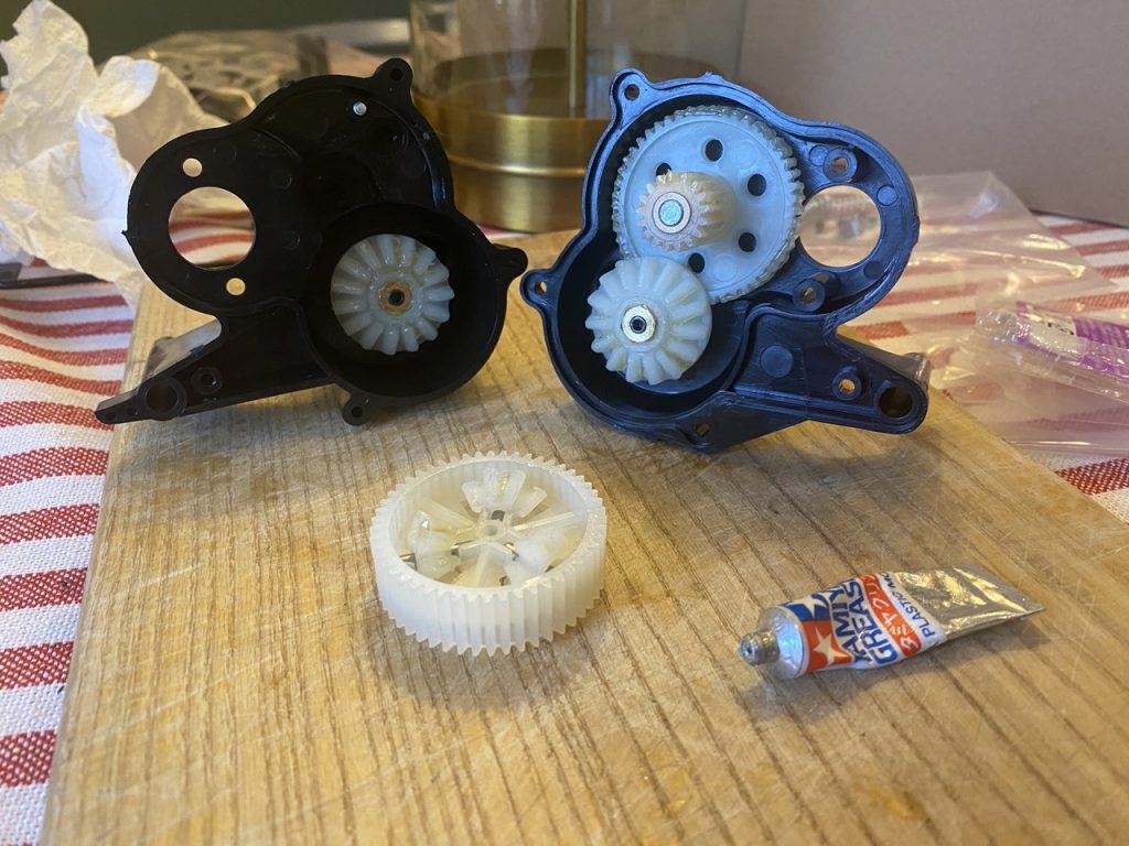 Tamiya Grasshopper RC gears