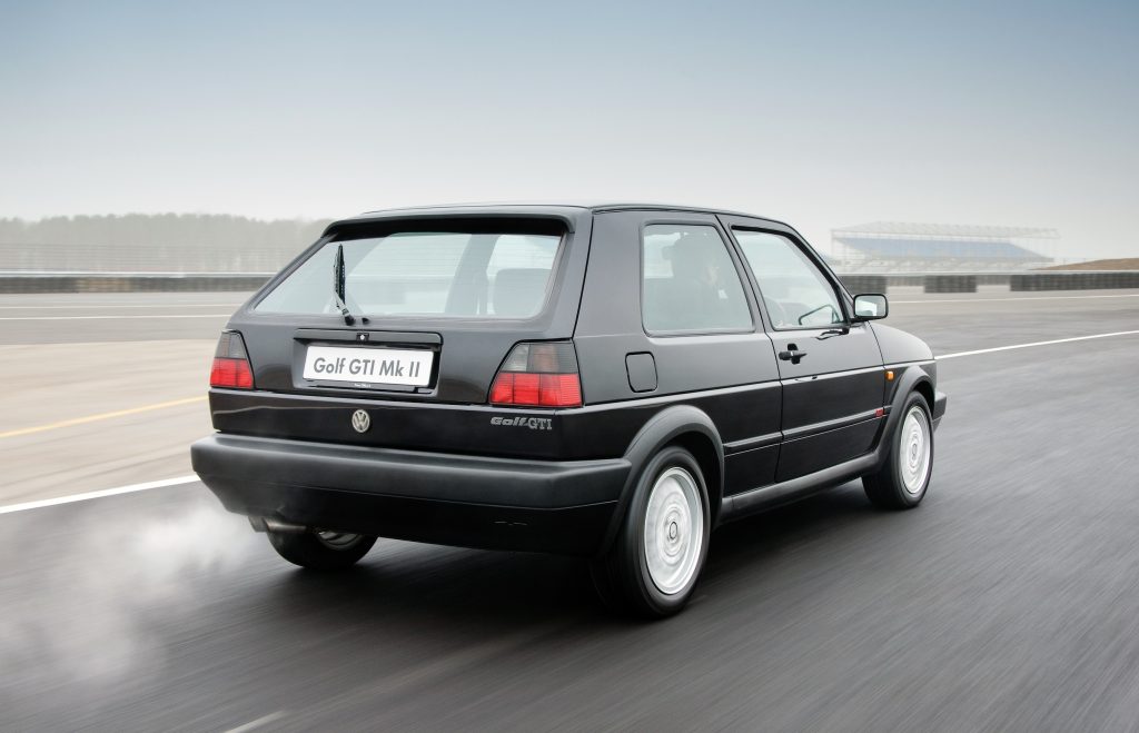 VW Golf Mk II rear 3/4