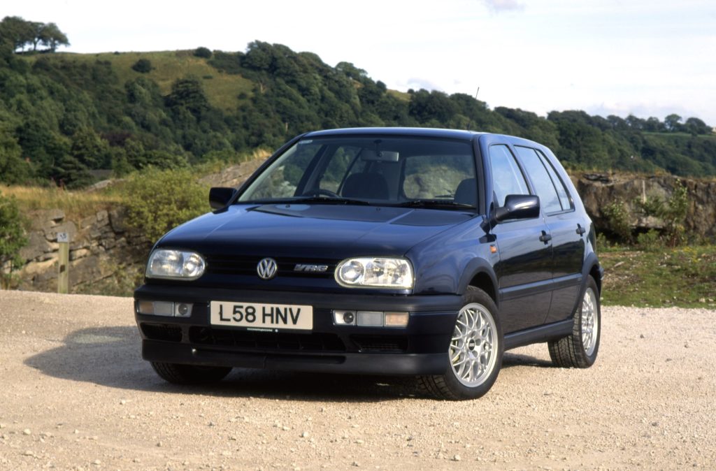 VW Golf VR6 Mk III front 3/4