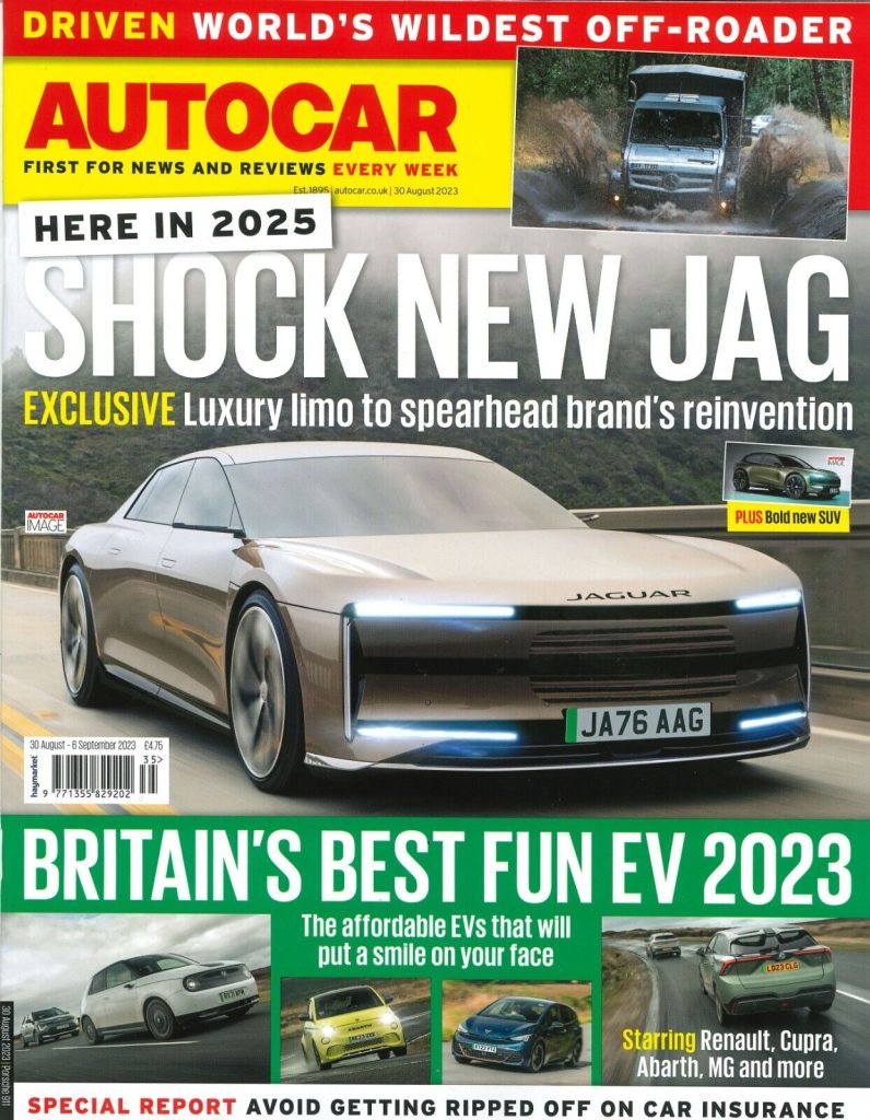 Autocar magazine cover