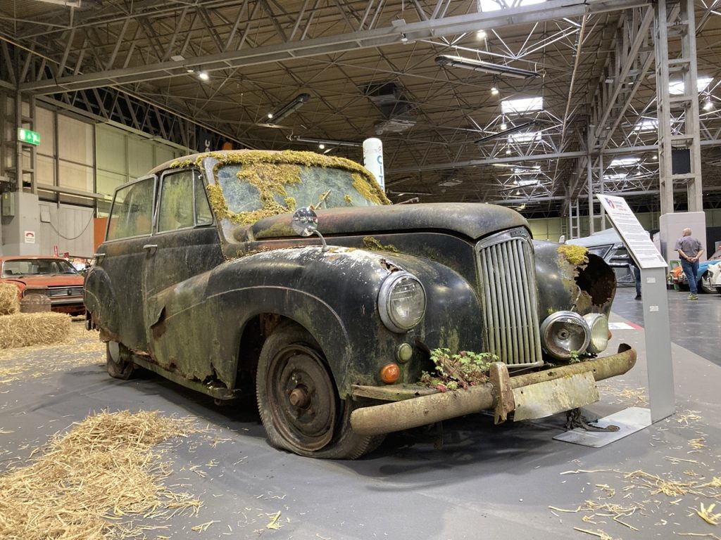 NEC Restoration Show Lanchester barn find