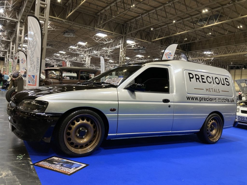 NEC Restoration Show Ford Escort van