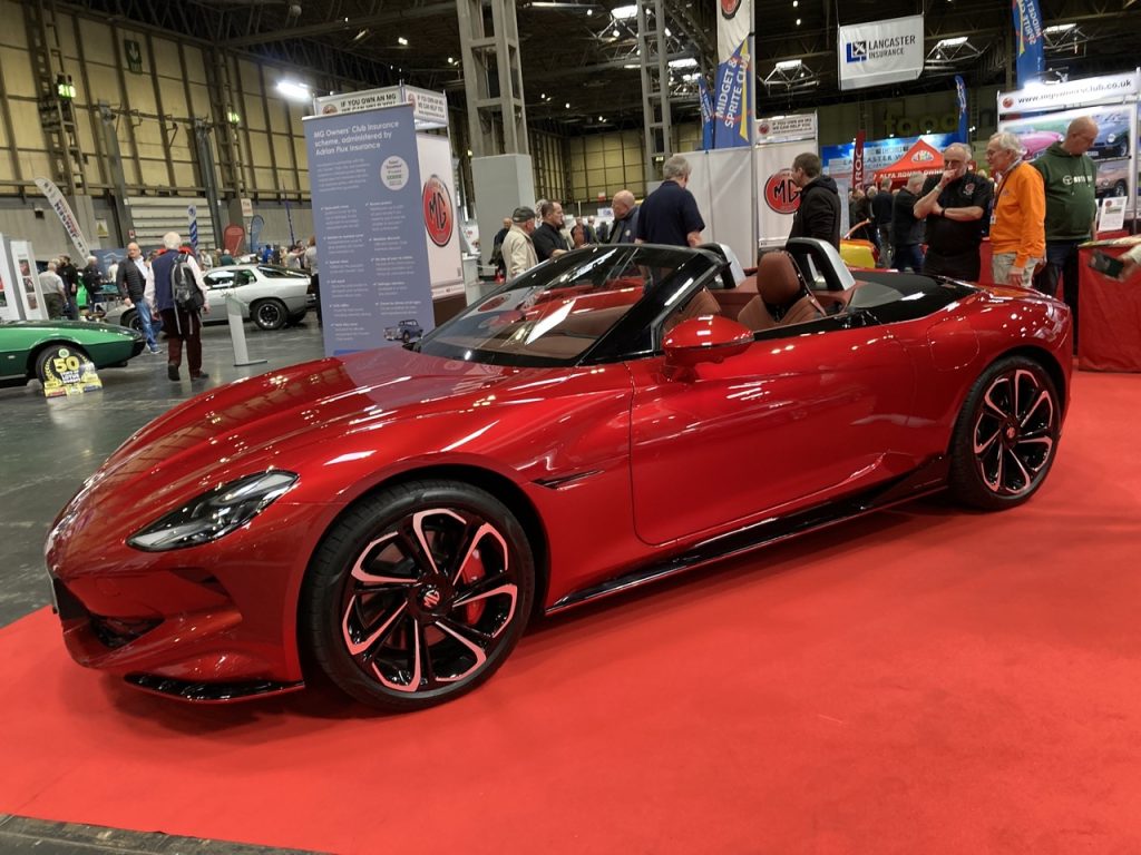 NEC Restoration Show MG Cyberster