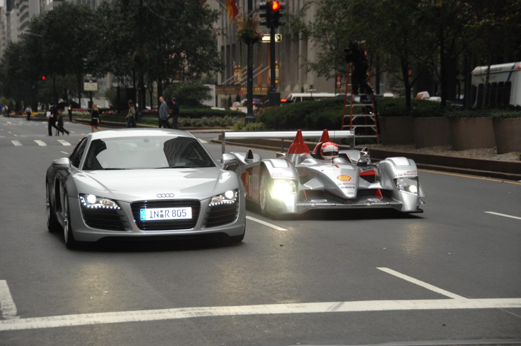 Audi R8 launch