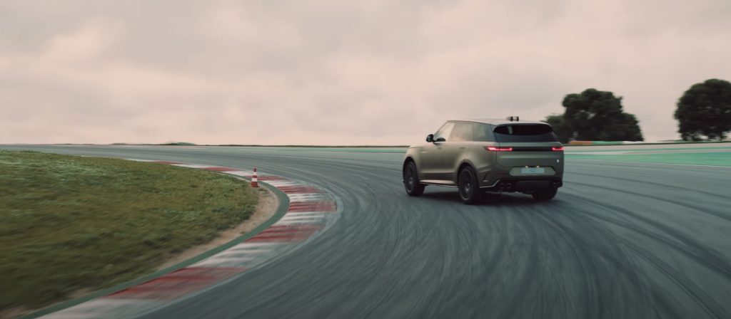 Range Rover Sport SV sliding