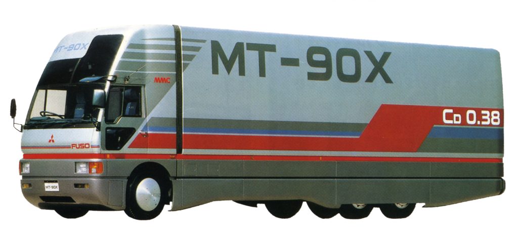 The MT-90X was Fuso’s first publicly-shown concept truck