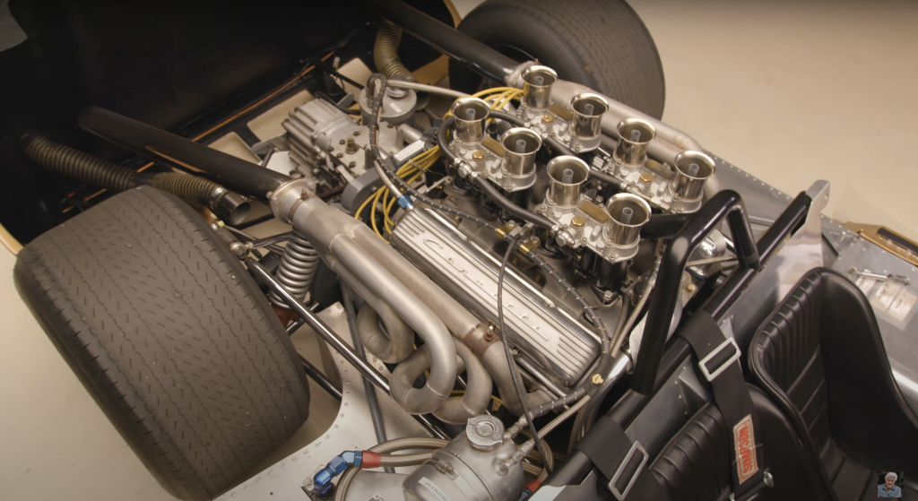 McLaren Jay Leno Garage engine