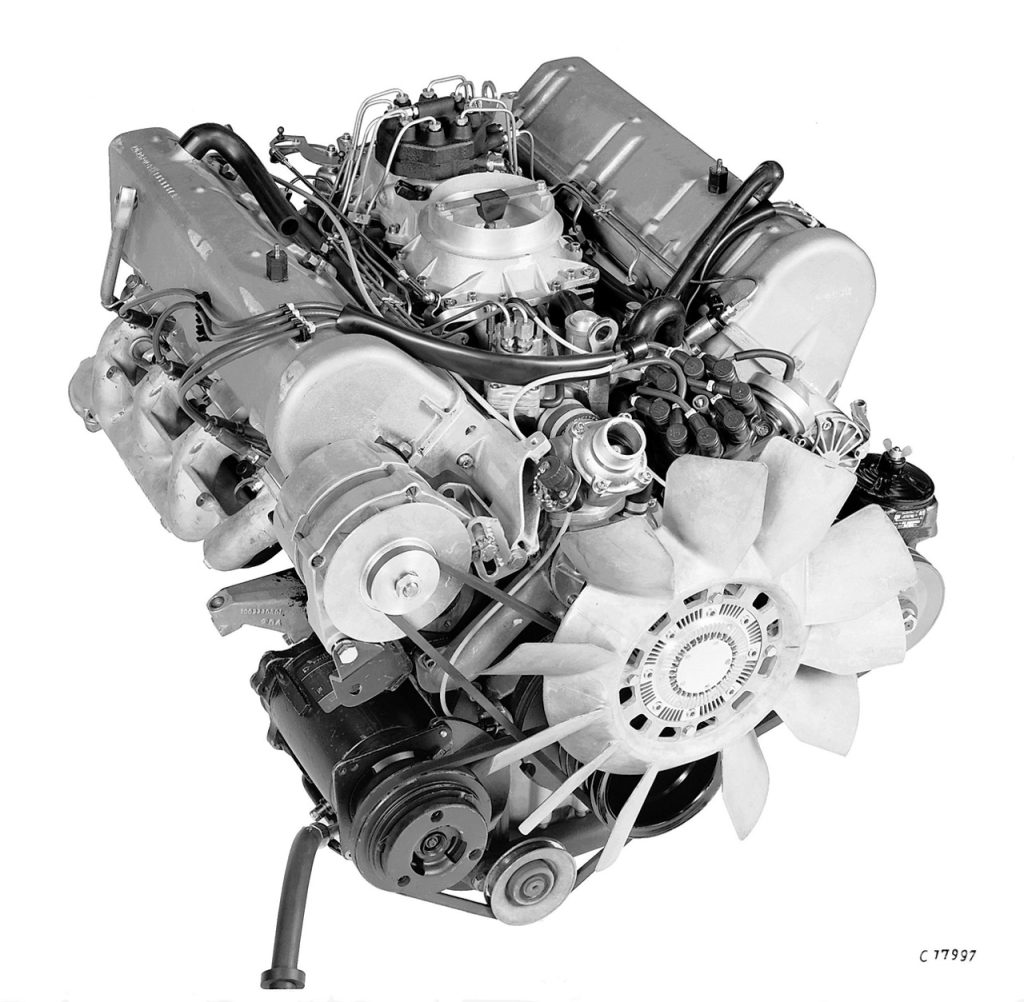Mercedes-Benz 450SEL 6.9 V8 engine